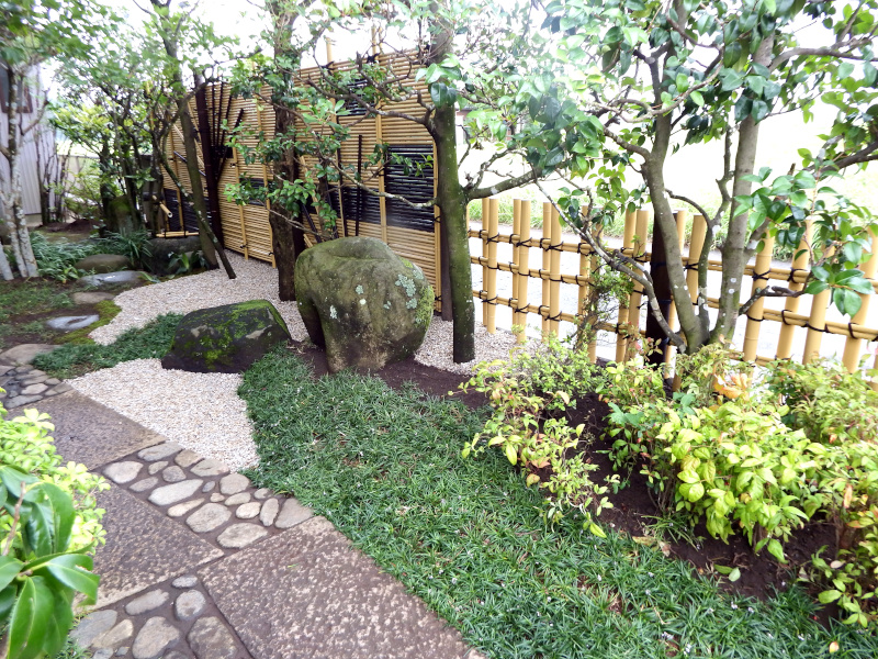 竹垣の写真
